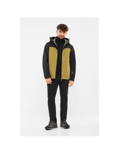 Kurtka 3w1 viking ravelo 3 in 1 - light brown/black rozmiar: l