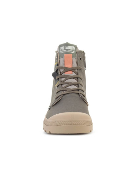 Palladium pampa hi layer zip major brown 09549-282