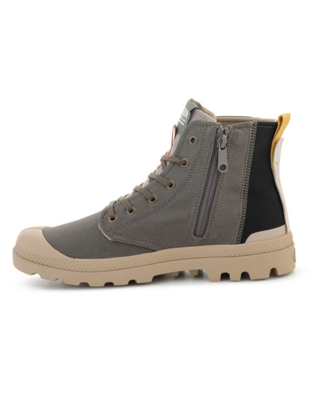 Palladium pampa hi layer zip major brown 09549-282