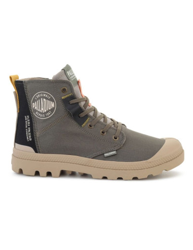 Palladium pampa hi layer zip major brown 09549-282
