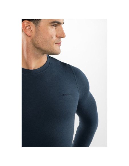 Bielizna męska viking meriboo man set merino granatowa l