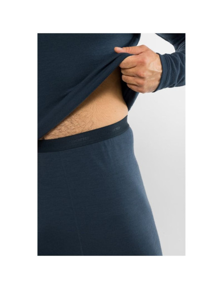 Bielizna męska viking meriboo man set merino granatowa l