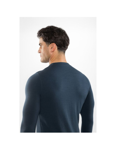 Bielizna męska viking meriboo man set merino granatowa l