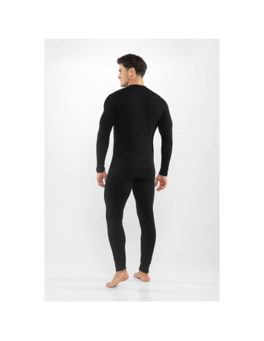 Bielizna męska viking meriboo man set merino czarna m