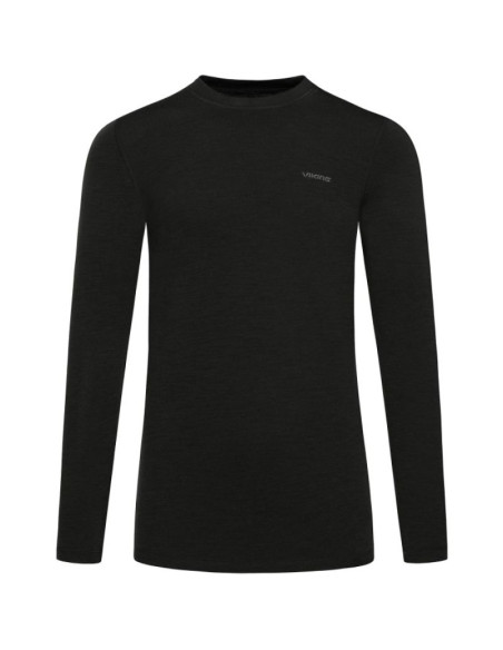 Bielizna męska viking meriboo man set merino czarna m