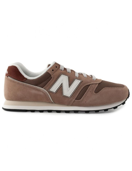 New balance buty sportowe męskie sneakersy 373 brązowe skórzane