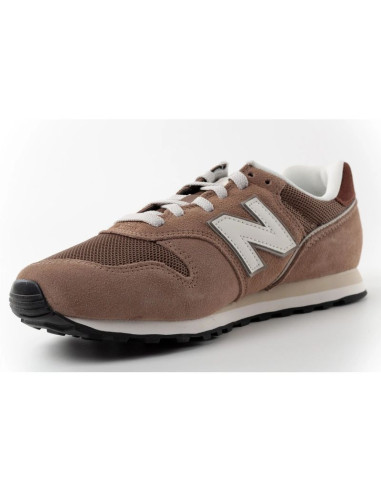New balance buty sportowe męskie sneakersy 373 brązowe skórzane