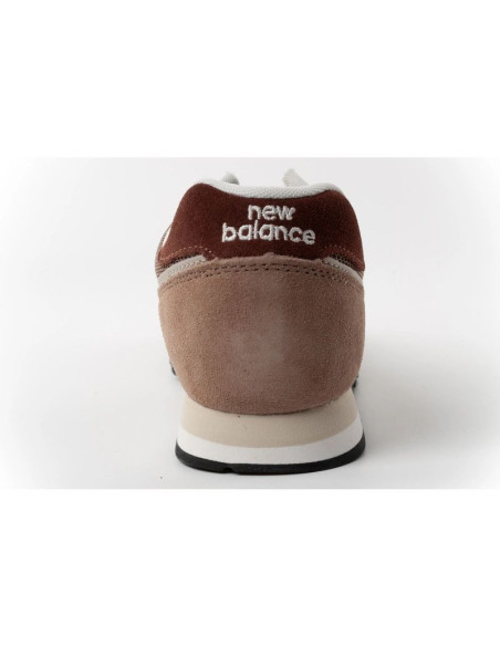 New balance buty sportowe męskie sneakersy 373 brązowe skórzane