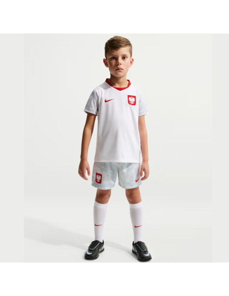 Komplet nike polska stadium home kids iq4180-100