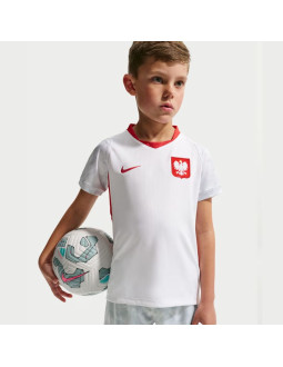 Komplet nike polska stadium home kids iq4180-100 2
