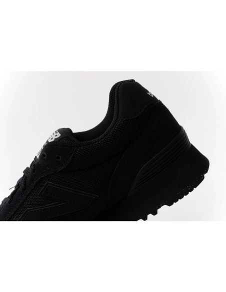New balance buty sportowe męskie sneakersy 515 czarne skórzane