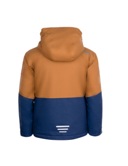 Kurtka zimowa dziecięca trollkids kids hallingdal jacket outdoorowa pomarańczowa/niebieska (226-805) 2