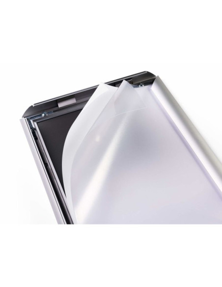 Durable 479923 uchwyt na znak i stojak informacyjny a3 aluminium, plastik, stal srebrny