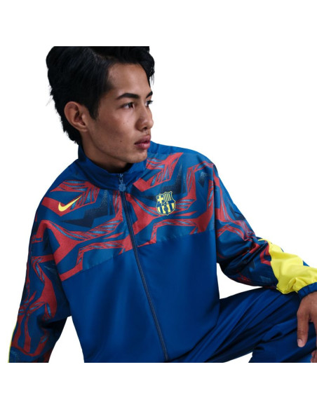 Kurtka nike fc barcelona starting woven gx fz1281-431