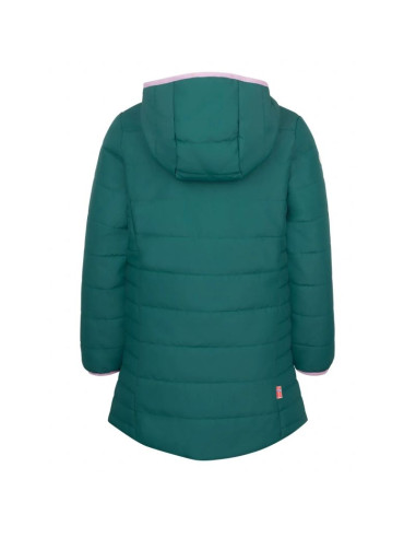 Trollkids girls stavanger coat midnight petrol/light violet (219-150)