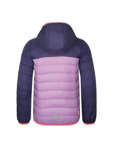 Trollkids girls eikefjord jacket light violet/deep violet/coral pink (464-136)