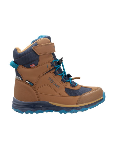 Wodoodporne buty zimowe trollkids kids hafjell winter boots xt dla chłopca/dziewczynki (585-823)