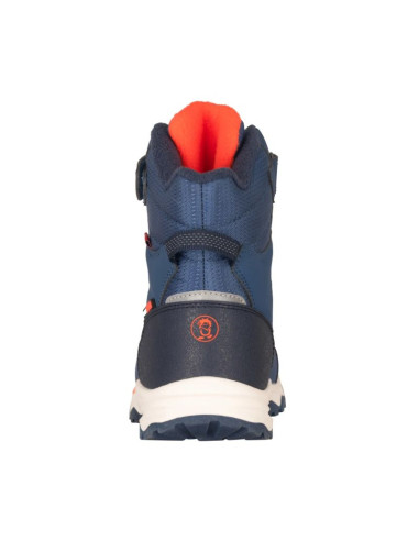 Trollkids kids hafjell winter boots xt nordic blue/mystic blue/flame orange (585-122)