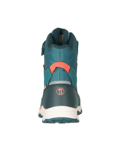 Trollkids kids hafjell winter boots xt dusty teal/coral pink/midnight petrol (585-364)