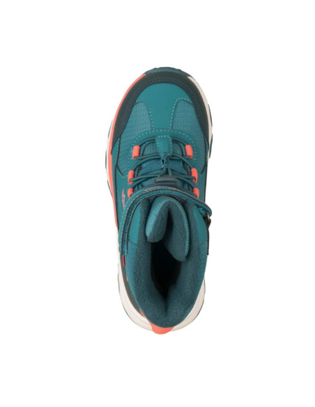 Trollkids kids hafjell winter boots xt dusty teal/coral pink/midnight petrol (585-364)