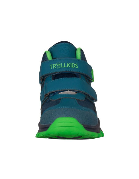 Trollkids kids kjerag hiker dark marine/fresh green/mystic blue (577-104)