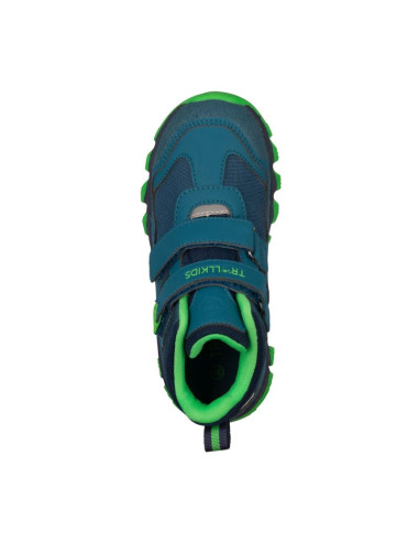 Trollkids kids kjerag hiker dark marine/fresh green/mystic blue (577-104)