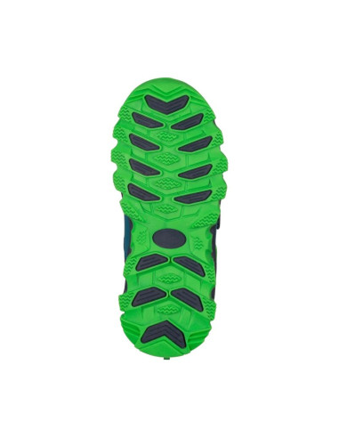 Trollkids kids kjerag hiker dark marine/fresh green/mystic blue (577-104)