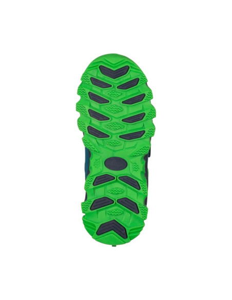 Trollkids kids kjerag hiker dark marine/fresh green/mystic blue (577-104)