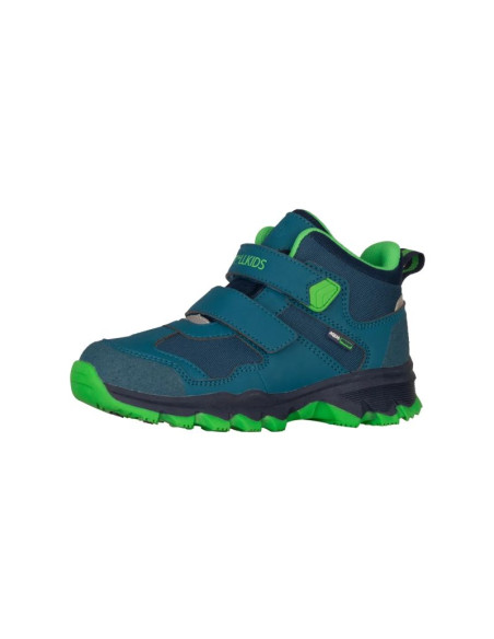Trollkids kids kjerag hiker dark marine/fresh green/mystic blue (577-104)