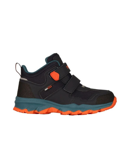 Trollkids kids kjerag hiker black/stormy blue/flame orange (577-600)