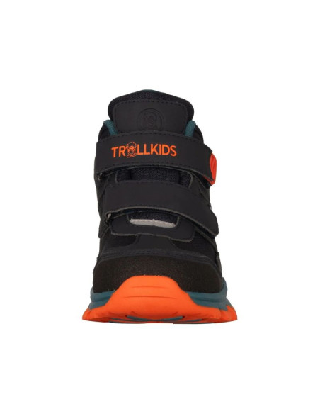 Trollkids kids kjerag hiker black/stormy blue/flame orange (577-600)