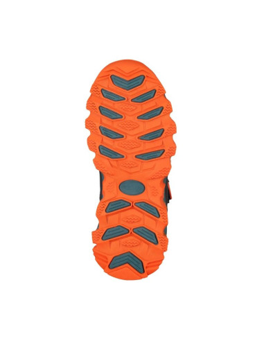 Trollkids kids kjerag hiker black/stormy blue/flame orange (577-600)