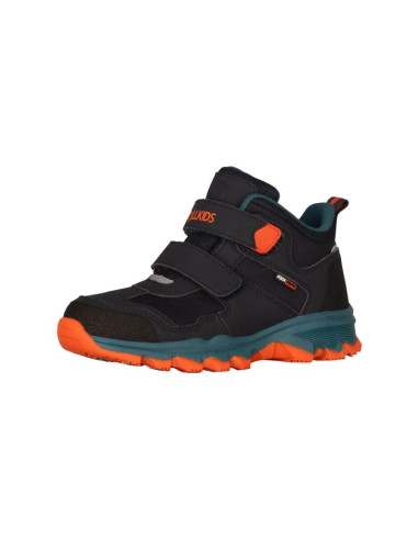 Trollkids kids kjerag hiker black/stormy blue/flame orange (577-600)
