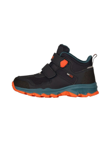 Trollkids kids kjerag hiker black/stormy blue/flame orange (577-600)