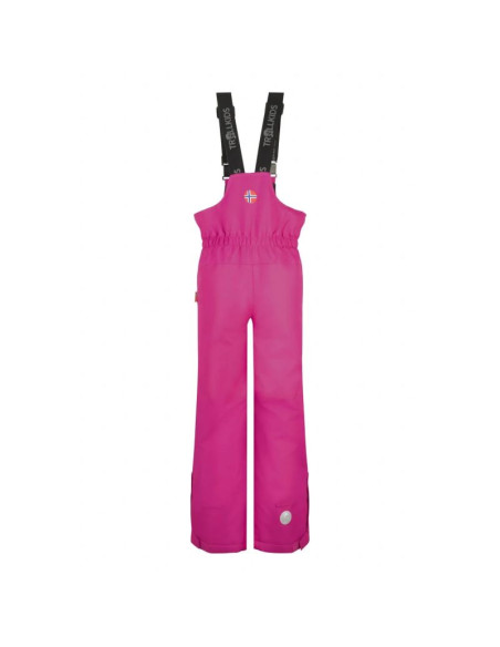 Trollkids kids nordkapp pants dark pink (902-248)