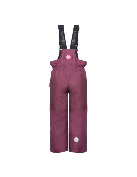 Trollkids kids nordkapp pants deep ruby (902-253)