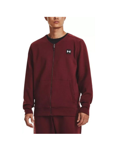 Bluza bez kaptura rozpinana męska ua summit knit graphic fz 1373802-690