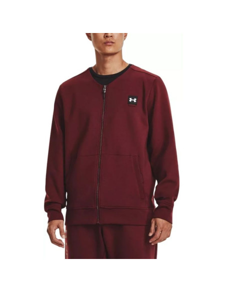 Bluza bez kaptura rozpinana męska ua summit knit graphic fz 1373802-690