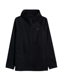 Kurtka męska softshell 4f m646 głęboka czerń 4fwaw26tsofm646 20s 2
