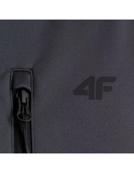 Kurtka męska softshell 4f m646 antracyt 4fwaw26tsofm646 22s