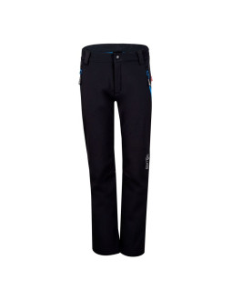 Spodnie softshell trollkids kids fjell softshell pant dla chłopca/dziewczynki czarne (117-600)