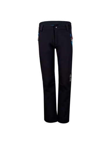 Spodnie softshell trollkids kids fjell softshell pant dla chłopca/dziewczynki czarne (117-600)