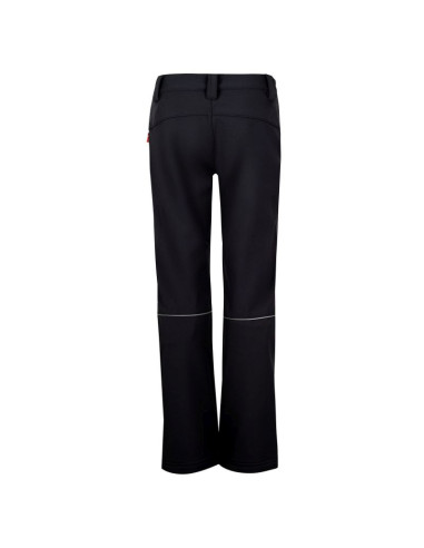Spodnie softshell trollkids kids fjell softshell pant dla chłopca/dziewczynki czarne (117-600)