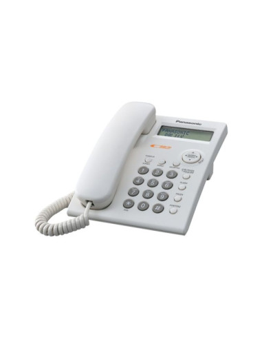 Telefon przewodowy panasonic kx-tsc11pdw biały
