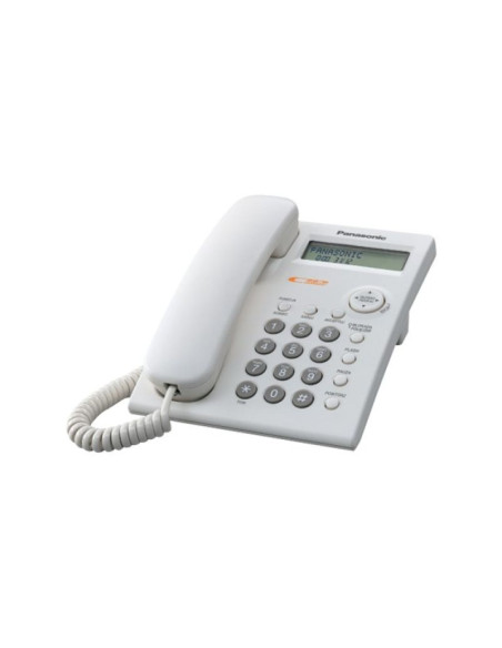 Telefon przewodowy panasonic kx-tsc11pdw biały