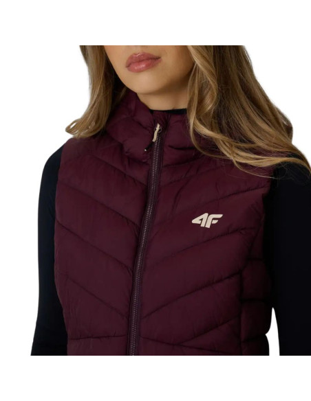 Kamizelka damska 4f f372 burgund 4fwaw26tvjaf372 60s