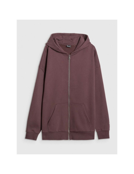 Bluza dresowa rozpinana z kapturem damska 4f 4fraw25tswsf2778-82s
