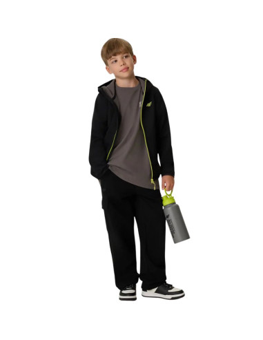 Kurtka dla chłopca 4f softshell m598 głęboka czerń 4fjwaw26tsofm598 20s