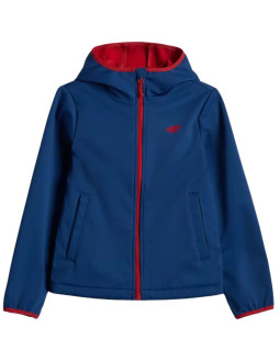 Kurtka dla chłopca 4f softshell m598 ciemny granat 4fjwaw26tsofm598 30s 2