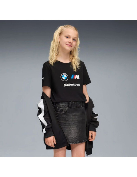 Puma koszulka dziecięca t-shirt sportowy bmw mms lekka i wygodna